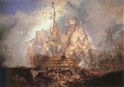 Joseph Mallord William Turner, Sea fight